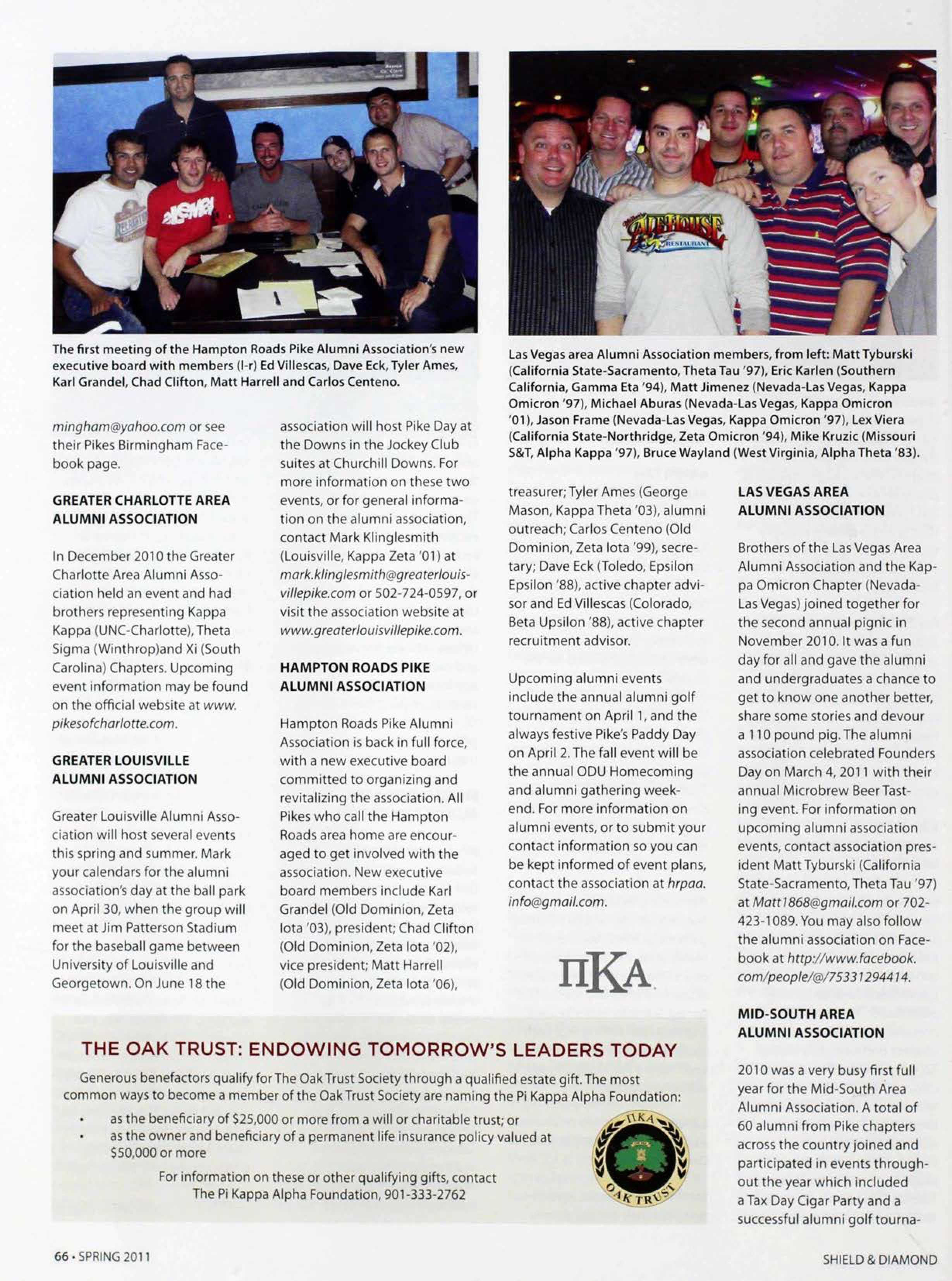 The Oak Trust: Endowing Tomorrow's Leaders Today